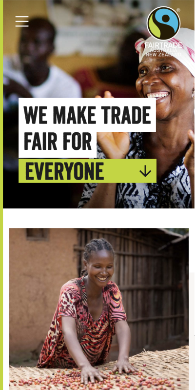 Fairtrade Web Design & Development